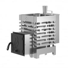 Печь для бани ASTON 12 INOX "АКВА" с баком Печь для бани ASTON 12 INOX "АКВА" с баком